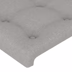 VidaXL 3122832 tête de lit et pied de lit Gris clair - Vue supplémentaire 5