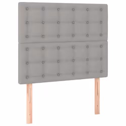 VidaXL 3122848 tête de lit et pied de lit Gris clair - Vue supplémentaire 4