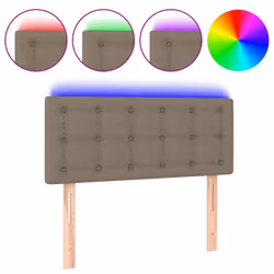 VidaXL 3122876, Taupe, Polyester, Bois, 1800 mm, 118 cm, 128 cm, 50 mm