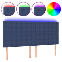 VidaXL 3122886 tête de lit et pied de lit Bleu