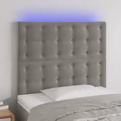 VidaXL 3122894 tête de lit et pied de lit Gris clair