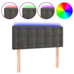 VidaXL 3122913 tête de lit et pied de lit Gris foncé