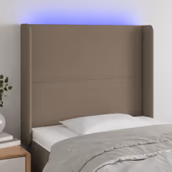 VidaXL 3122950 tête de lit et pied de lit Taupe