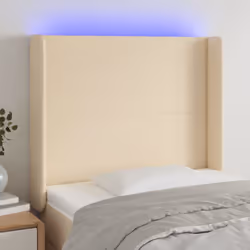 VidaXL 3122967 tête de lit et pied de lit Crème