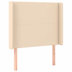 VidaXL 3122967 tête de lit et pied de lit Crème