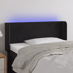 VidaXL 3122988 tête de lit et pied de lit Noir