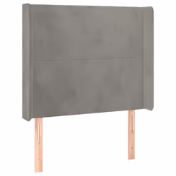 VidaXL 3122992 tête de lit et pied de lit Gris clair