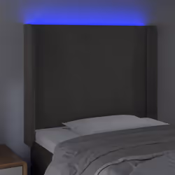 VidaXL 3123017 tête de lit et pied de lit Gris foncé - Vue supplémentaire 4