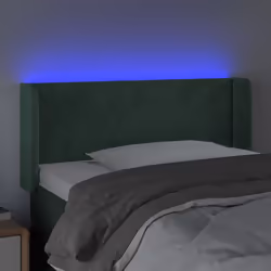 VidaXL 3123025 tête de lit et pied de lit Vert foncé - Vue supplémentaire 4