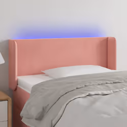 VidaXL 3123027 tête de lit et pied de lit Rose