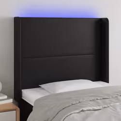 VidaXL 3123028 tête de lit et pied de lit Noir