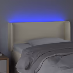 VidaXL 3123042 tête de lit et pied de lit Crème - Vue supplémentaire 4