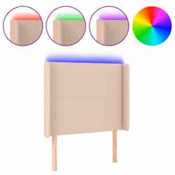 VidaXL 3123069, Cappucino, Coton, Polyester, Polyvinyl chloride (PVC), 2030 mm, 78 cm, 88 cm, 160 mm