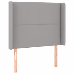 VidaXL 3123070 tête de lit et pied de lit Gris clair