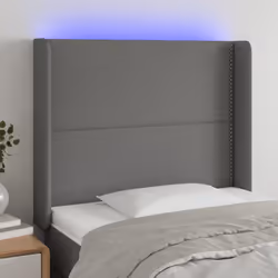 VidaXL 3123079 tête de lit et pied de lit Gris foncé