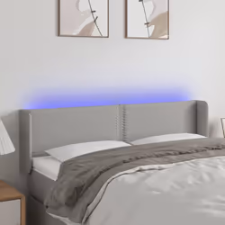 Cette tête de lit à LED classique, au design élégant, donne à votre cadre de lit une touche de modernité étonnante et convien ...