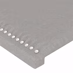 VidaXL 3123110 tête de lit et pied de lit Gris clair - Vue supplémentaire 5