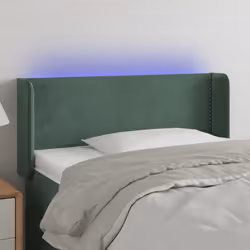 VidaXL 3123129 tête de lit et pied de lit Vert foncé