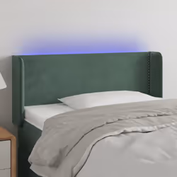 VidaXL 3123135 tête de lit et pied de lit Vert foncé