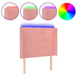 VidaXL 3123149 tête de lit et pied de lit Rose