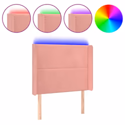 VidaXL 3123167, Rose, Polyester, Bois, 2030 mm, 78 cm, 88 cm, 160 mm