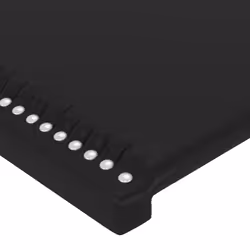VidaXL 3123180 tête de lit et pied de lit Noir - Vue supplémentaire 5