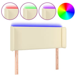 VidaXL 3123182 tête de lit et pied de lit Crème