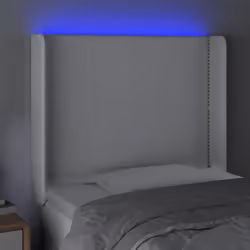 VidaXL 3123205 tête de lit et pied de lit Blanc - Vue supplémentaire 4