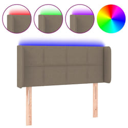 VidaXL 3123214 tête de lit et pied de lit Taupe