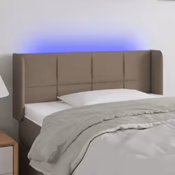 VidaXL 3123214 tête de lit et pied de lit Taupe