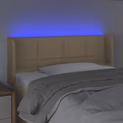 VidaXL 3123215 tête de lit et pied de lit Crème - Vue supplémentaire 4