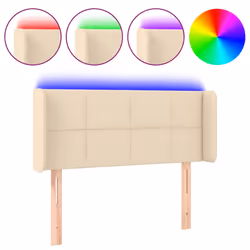 VidaXL 3123223, Crème, Polyester, Bois, 930 mm, 78 cm, 88 cm, 160 mm