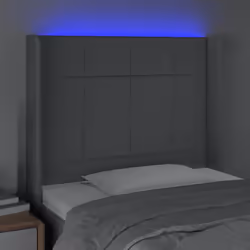 VidaXL 3123226 tête de lit et pied de lit Gris clair - Vue supplémentaire 4