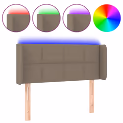 VidaXL 3123230, Taupe, Polyester, Bois, 1030 mm, 78 cm, 88 cm, 160 mm