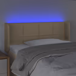VidaXL 3123231 tête de lit et pied de lit Crème - Vue supplémentaire 4