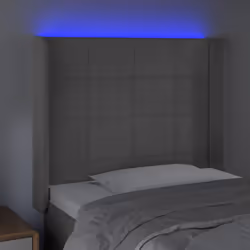 VidaXL 3123266 tête de lit et pied de lit Gris clair - Vue supplémentaire 4