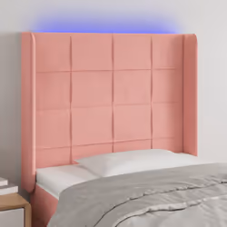 VidaXL 3123277 tête de lit et pied de lit Rose