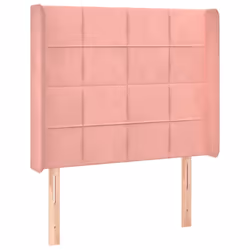 VidaXL 3123277 tête de lit et pied de lit Rose