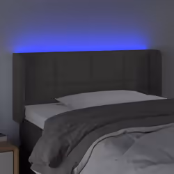 VidaXL 3123279 tête de lit et pied de lit Gris foncé - Vue supplémentaire 4