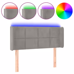 VidaXL 3123284, Gris clair, Polyester, Bois, 1470 mm, 78 cm, 88 cm, 160 mm