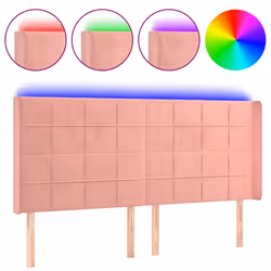 VidaXL 3123307, Rose, Polyester, Bois, 2030 mm, 78 cm, 88 cm, 160 mm