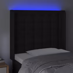 VidaXL 3123308 tête de lit et pied de lit Noir - Vue supplémentaire 4