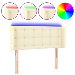 VidaXL 3123310 tête de lit et pied de lit Crème