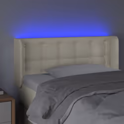 VidaXL 3123310 tête de lit et pied de lit Crème - Vue supplémentaire 4