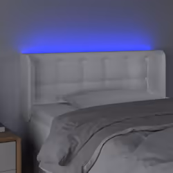 VidaXL 3123315 tête de lit et pied de lit Blanc - Vue supplémentaire 4