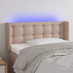 VidaXL 3123325 tête de lit et pied de lit Cappucino