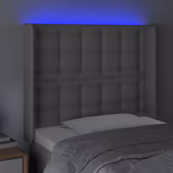 VidaXL 3123336 tête de lit et pied de lit Gris - Vue supplémentaire 4