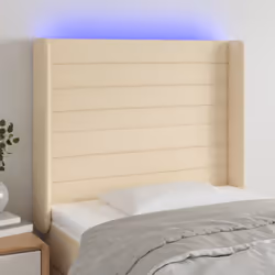 VidaXL 3123363 tête de lit et pied de lit Crème
