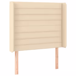 VidaXL 3123363 tête de lit et pied de lit Crème
