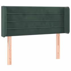 VidaXL 3123415 tête de lit et pied de lit Vert foncé